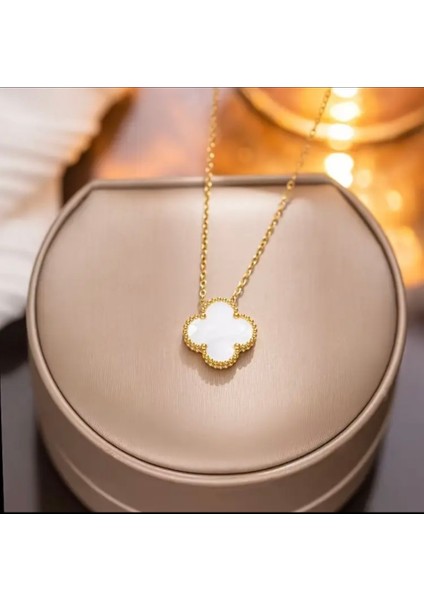 Dört Yapraklı Şans Dilek Kolyesi fırsatları