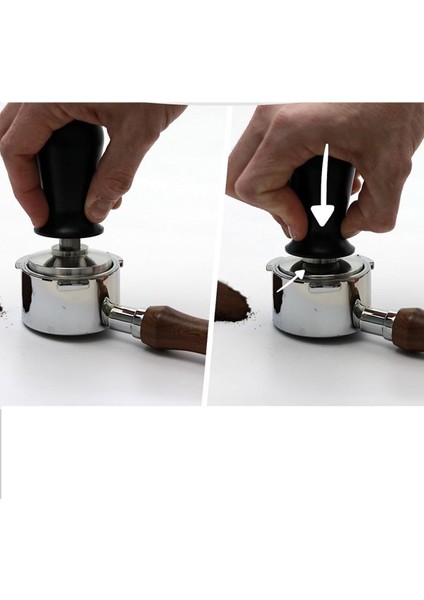 Paslanmaz Çelik 58MM Espresso Tamper, Renkli, Kolay Kullanım fırsatları