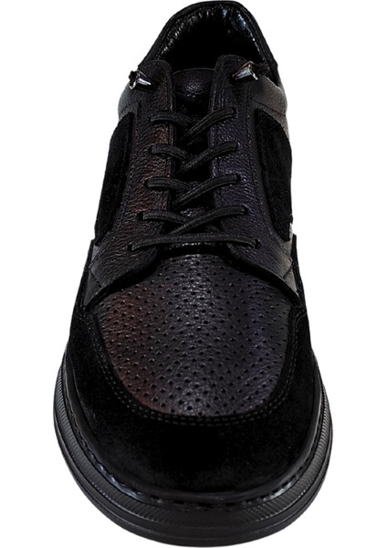 Erkek W Shoes Hakiki Deri Lastik Bağcıklı El Yapımı Sneaker Nubuk Deri Detaylı Ayakkabı 25WM0315 modelleri