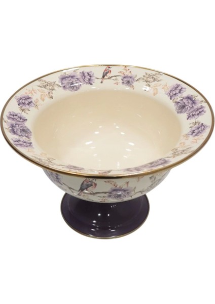 Mor Emaye Meyve Sunumu, Şık ve Dayanıklı Ev Dekorasyonu Için Harika Bir Seçim modelleri