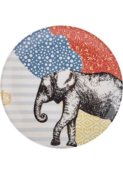 6 Kişilik Renkli Seramik Pasta ve Tatlı Takımı, 21 Cm, Şık ve Kullanışlı Set fırsatları