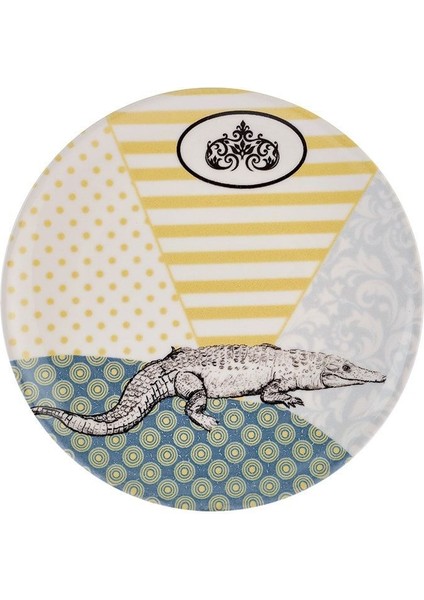 6 Kişilik Renkli Seramik Pasta ve Tatlı Takımı, 21 Cm, Şık ve Kullanışlı Set indirimleri