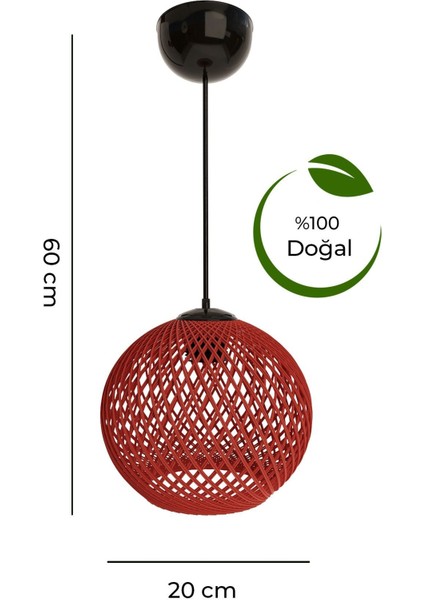 Turuncu Sarkıt Top Avize, Siyah Kablo, Modern ve Şık Aydınlatma Seçeneği fiyatları