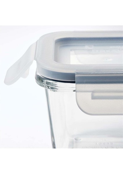 3'lü Cam Saklama Kabı Seti, Kapaklı, 180 Ml, Gri Renkli, Pratik ve Şık Tasarım fırsatları