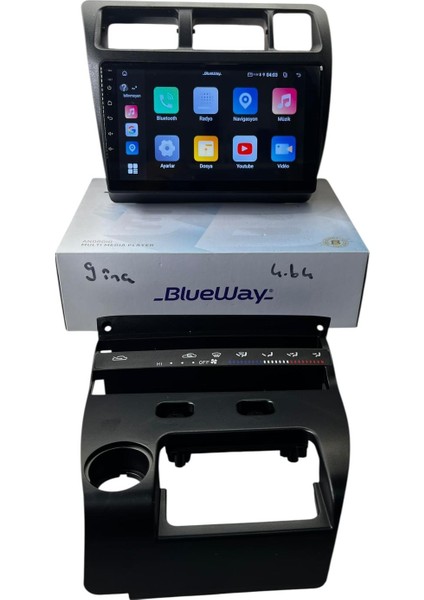 Toyota Corolla (Efsane) 1993-1998 Blueway 4-64 Profesyonel Oem Multimedia