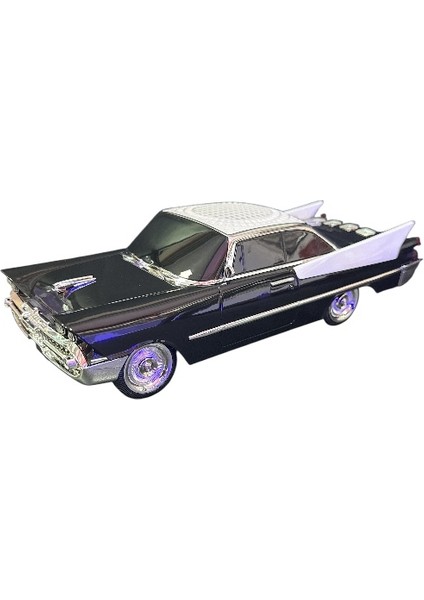 WS-1965 Araba Görünümlü Taşınabilir Kablosuz Radyolu Bluetooth Hoparlör Siyah