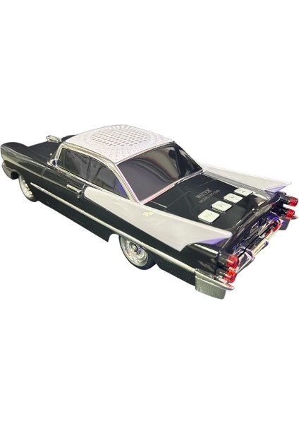 WS-1965 Araba Görünümlü Taşınabilir Kablosuz Radyolu Bluetooth Hoparlör Siyah fiyatları