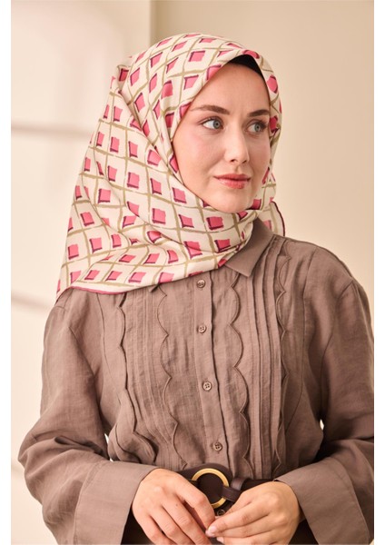 Twill Ipek Eşarp 11474 07