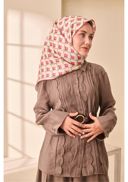 Twill Ipek Eşarp 11474 07