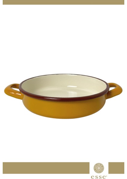 Emaye Sahan 20 Cm, Şık ve Dayanıklı, Mutfağınıza Renk Katacak Ürün