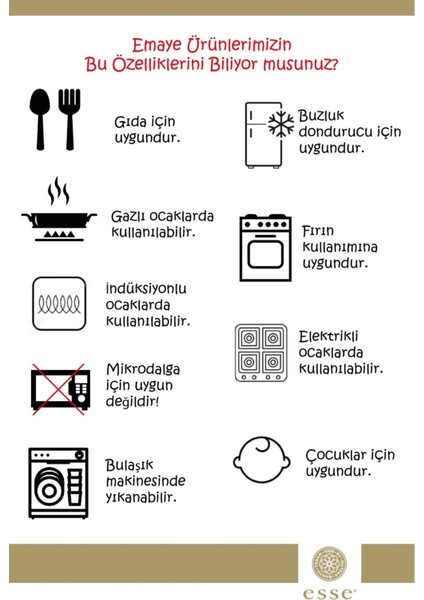 Emaye Sahan 20 Cm, Şık ve Dayanıklı, Mutfağınıza Renk Katacak Ürün fırsatları
