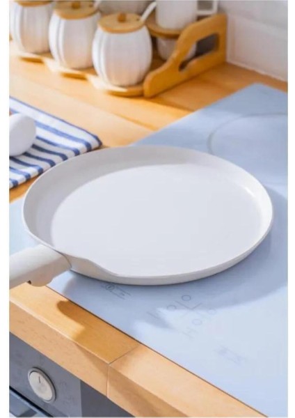 26 cm Krep Tava - Ultimate Pro, Ekru, Dayanıklı ve Şık Tasarım indirimleri