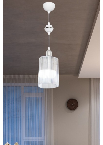 Krom Üçgen Şeffaf Aydınlatma, Yatak, Yemek ve Oturma Alanı Için Şık Sarkıt fırsatları