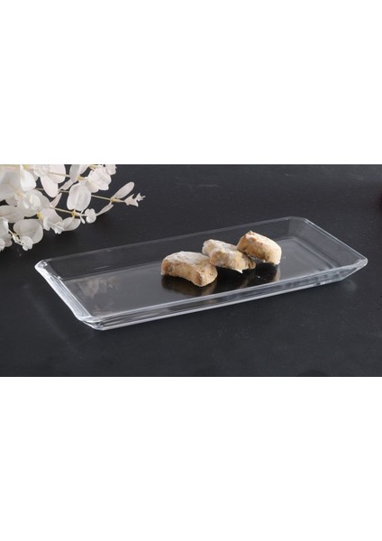 Kristal Servis Tabağı Çiftli 2'li Paket, Şık ve Zarif Sunumlar Için fırsatları