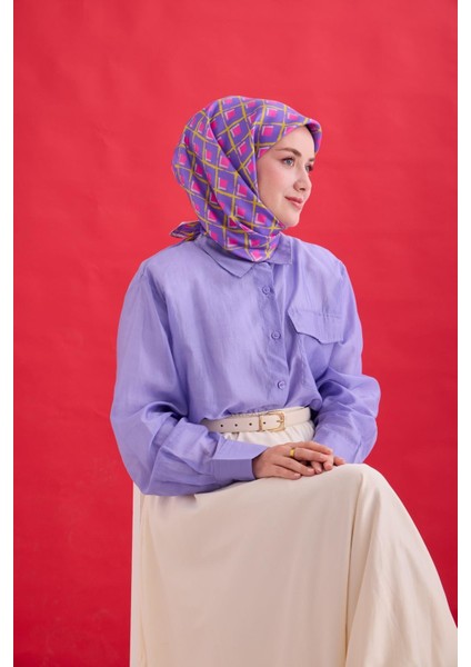 Twill Ipek Eşarp 11474 09