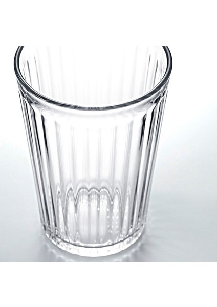 Turuncu 6'lı 310 ml Sertleştirilmiş Cam Bardak Seti, 11 cm Yüksekliğinde modelleri