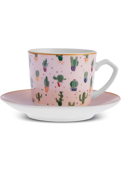 Renkli 2 Kişilik Kahve Fincanı 80 ml Seti, Şık ve Kullanışlı Tasarım fırsatları