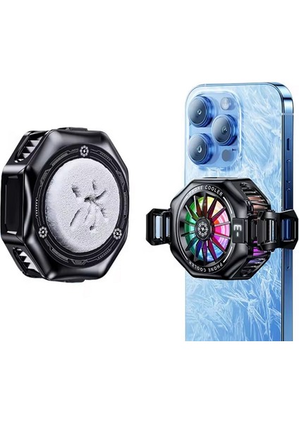 Bl-01 Manyetik Cep Telefon Soğutma Fanı Radyatör Soğutucu Kablolu Işıklı Dereceli fiyatları