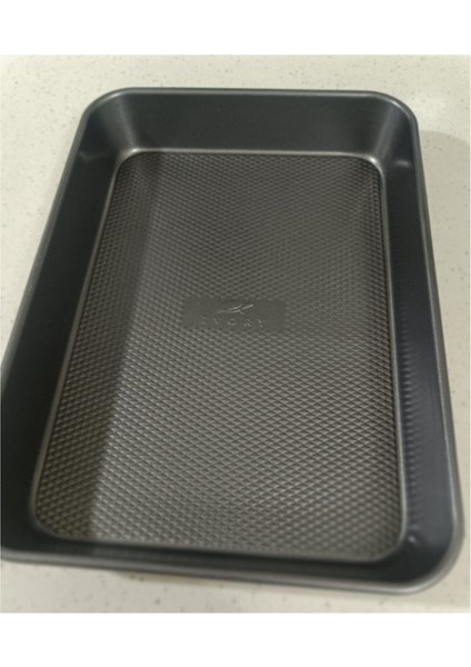 Derin Teflon Fırın Tepsisi 37X27 Cm, Şık ve Dayanıklı Mutfak Gereci