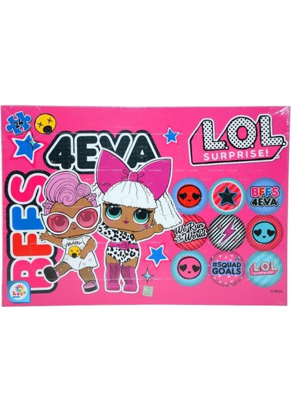 LOL7594 Lol 24 Pcs Frame Puzzle