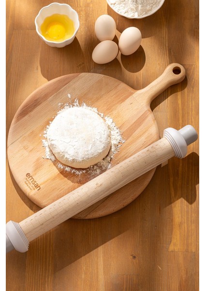 Soft Ayarlanabilir Gri Oklava, Pratik ve Şık Mutfak Gereci