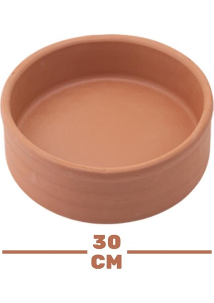 Kahverengi Yuvarlak Fırın Kabı, 30 Cm, Güveç ve Tepsi, Dayanıklı ve Şık Tasarım fiyatları
