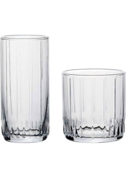 Beyaz 12 Parça Seramik Bardak Takımı, Şık ve Kullanışlı Ev ve Ofis Seti