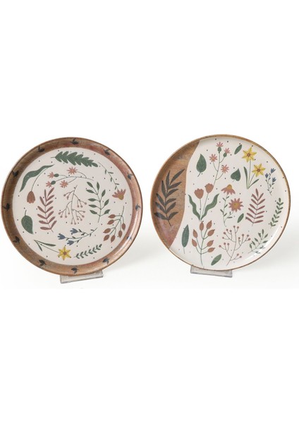 Renkli 22 cm 4'lü Pasta Tabağı Seti, Şık ve Kullanışlı Yemek Gereçleri indirimleri