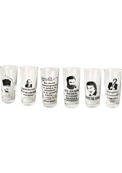 Şık 6'lı Rakı Bardağı Seti, Beyaz, Estetik ve Zarif Tasarım fiyatları