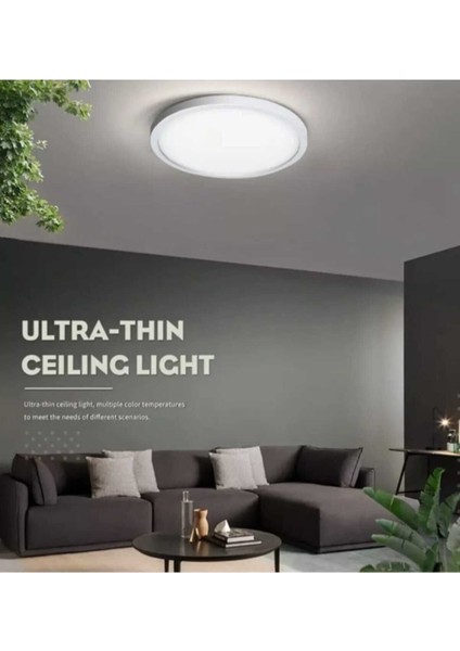 Tavana Sıfır LED Avize 6500K Buz Beyaz Işık, Salon ve Oturma Odası Aplik fiyatları