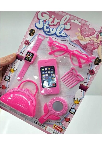 Kartelada Moda ve Güzellik Seti 6 Parça Kız Çocuk Oyuncağı fiyatları