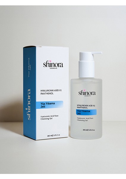 Tüm Ciltler Için Yüz Nemlendirici ve Bariyer Onarıcı Temizleme Jeli 200 ml