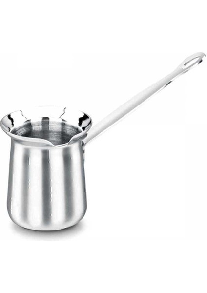 Şık 4 Fincan Gümüş Cezve, Zarif ve Dayanıklı Tasarım
