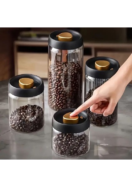 1800 ml Vakumlu Borosilikat Saklama Kabı Siyah, Güçlü ve Şık Tasarım fiyatları