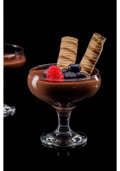 Turuncu 6'lı Dondurma Kasesi, 280 Cc, Şık ve Kullanışlı Tasarım