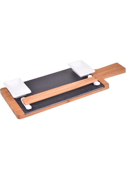 Beyaz 10'lu Sushi Seti, Şık ve Kullanışlı, Ev ve Davetler Için Ideal Seçim fiyatları