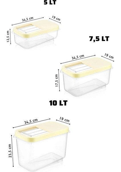 Sürgülü, Büyük ve Şık Saklama Kabı, Çeşitli Boyutlarda, Pratik ve Dayanıklı Kullanım fiyatları