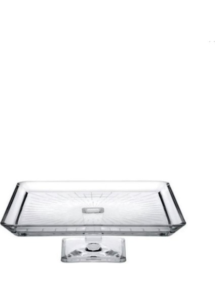 Turuncu Ayaklı Sunum Pasta Tabağı, Şık ve Kullanışlı, 950007