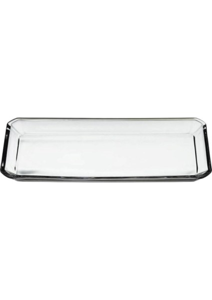 Şık Beyaz Nude Glamour Servis Tabağı, Sofralarınıza Zarafet Katacak Güzellikte.