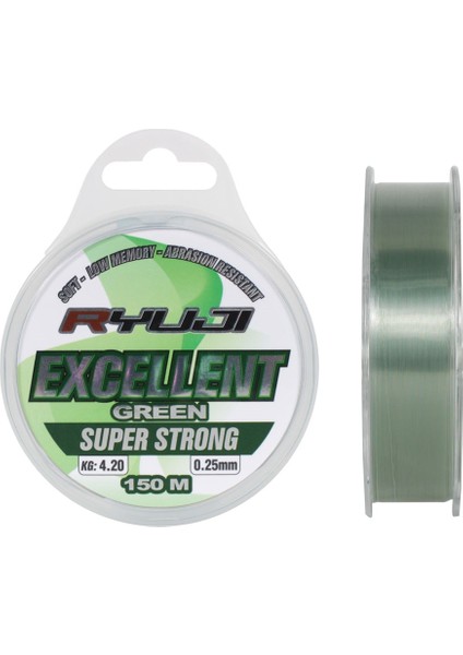 Excellent Green 150M Monofilament Misina
