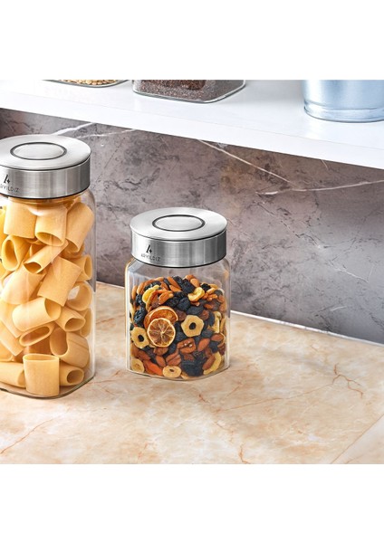 Çok Renkli Tımeless Kavanoz M, Şık ve Kullanışlı Ev Dekoru ve Saklama Çözümü