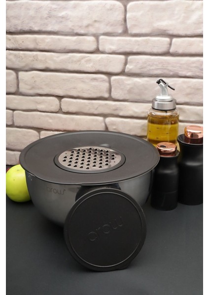 5 Parça Karıştırma ve Saklama Kabı Seti, Pratik ve Çok Amaçlı Mutfak Gereçleri modelleri