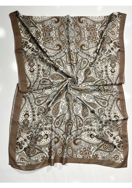 Ipekseli Pamuklu Şal Desen 7 - 1