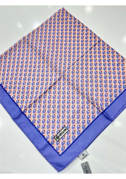 Siyane Pamuklu Eşarp Desen 7 - 13