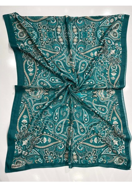 Ipekseli Pamuklu Şal Desen 7 - 16