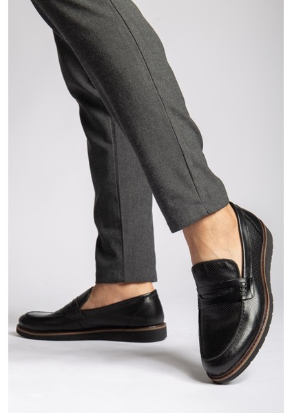 Hakiki Deri, Bağcıksız, Dikişli, Çok Şık Erkek Klasik Ayakkabı modelleri