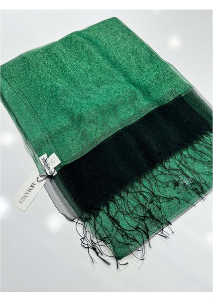 Armanda Simli Tül Şal %30 Ipek - 10