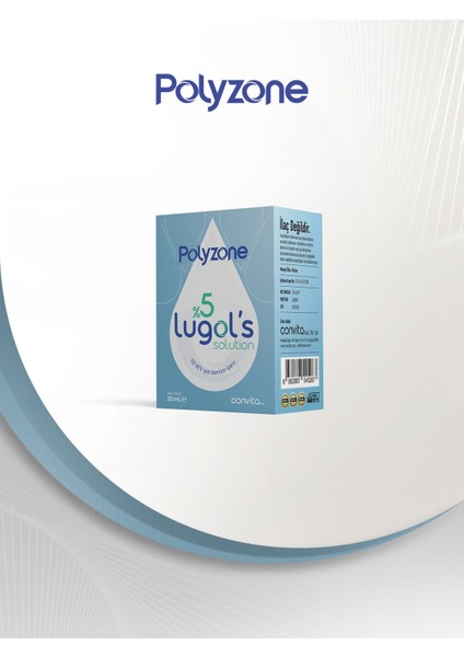 Polyzone Lugol's Solution %5 20 ml