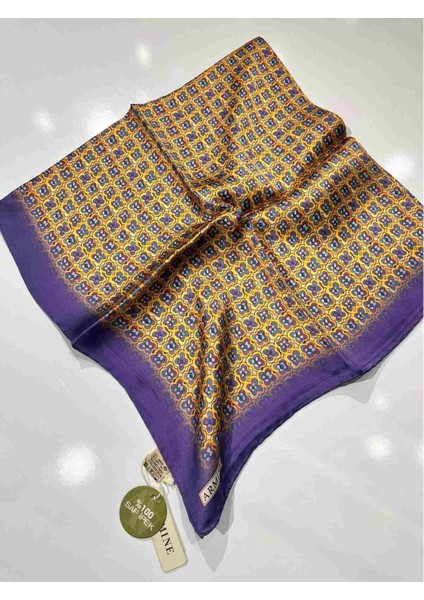 Armine Saf Ipek Eşarp - 13