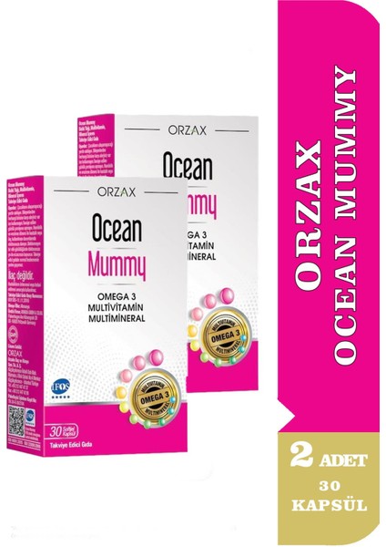 Ocean Mummy 30 Kapsül 2 Adet